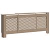 vidaXL Pokrov za radijator MDF 205 cm