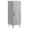 vidaXL Kreveta Siva sonoma 33 x 34,5 x 89,5 cm Konstruirano drvo