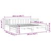 vidaXL Dnevni krevet na razvlačenje bijeli 80x200 cm masivna borovina