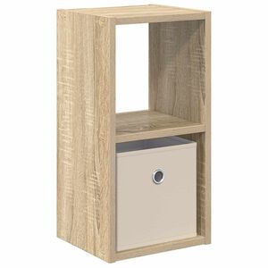 vidaXL Noćni ormarić s ladicama Sonoma hrast 25,5 x 22 x 49,5 cm