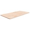 vidaXL Kupaonska radna ploča 100x50x1,5 cm netretirano masivno drvo