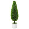 vidaXL Umjetna Borovina Zelena 24 x 24 x 90 cm Plastika