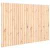 vidaXL Zidno uzglavlje 166x3x110 cm od masivne borovine