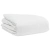 vidaXL Set deka s jastukom 3 pcs Bijelo Perje