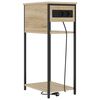 vidaXL Noćni ormar Sonoma hrast 41 x 28 x 76 cm Konstruirano drvo