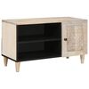 vidaXL TV Jedinice s policom Bijelo 80 x 33 x 46 cm Konstruirano drvo