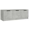 vidaXL TV ormarić boja betona 102x35x36,5 cm od konstruiranog drva