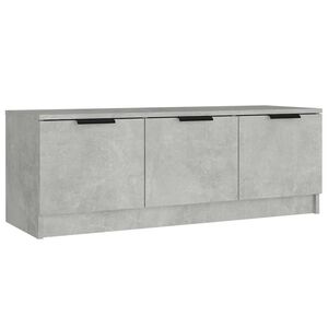 vidaXL TV ormarić boja betona 102x35x36,5 cm od konstruiranog drva