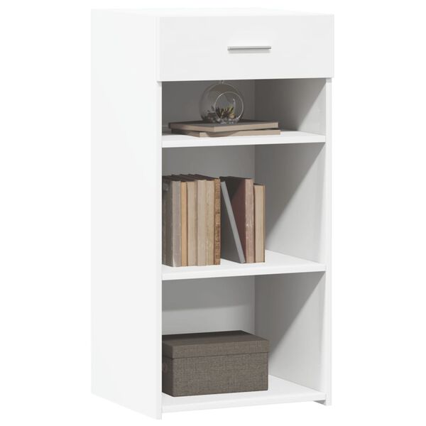 vidaXL Komoda bijela 45 x 42,5 x 93 cm od konstruiranog drva