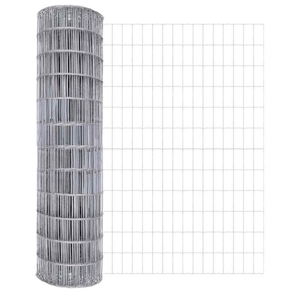 vidaXL Euro ograda 1 x 25 m Željezo prekriveno PVC-om