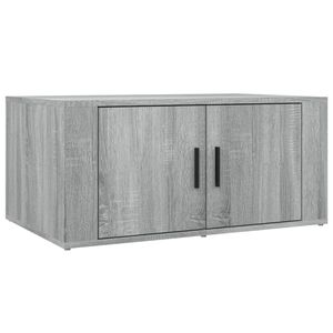 vidaXL Stolić za kavu boja sivog hrasta 80x50x36 cm konstruirano drvo