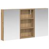 vidaXL Set ormarića za kupaonicu 3 kom. 90 x 10,5 x 50 cm