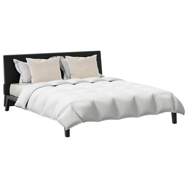 vidaXL Set deka s jastukom 3 pcs Bijelo Perje