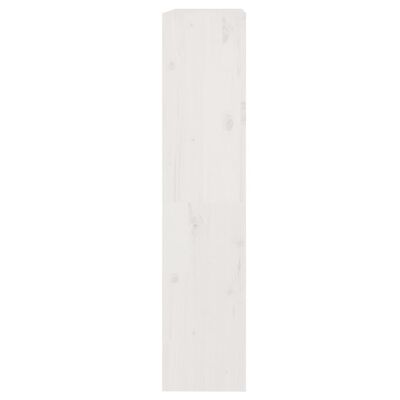 vidaXL Ormarić za knjige / pregrada bijeli 80 x 30 x 103,5 cm borovina