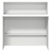 vidaXL Recepcijski stol Bijeli 100x50x103,5 cm Inženirsko drvo