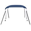 vidaXL Tenda bimini s 2 luka modra 180 x 150 x 110 cm