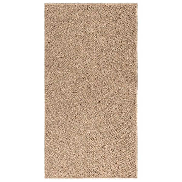 vidaXL Tepih ZIZUR 80 x 150 cm s izgledom jute unutarnji i vanjski