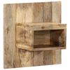 vidaXL Noćni ormarić 50x27x50 cm Puno grubo drvo Mango