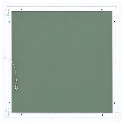 vidaXL Pristupna ploča s aluminijskim okvirom i knaufom 200 x 200 mm