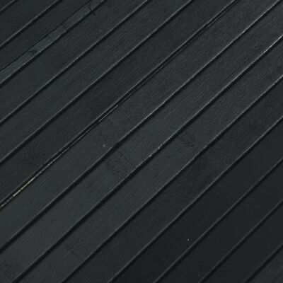 vidaXL Sobna pregrada crna 165 x 800 cm od bambusa