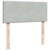 vidaXL Box spring krevet s madracem svjetlosivi 120x200 cm bar&scaron;unasti
