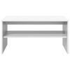 vidaXL Kava Stol Bijelo 80 x 50 x 40 cm Konstruirano drvo