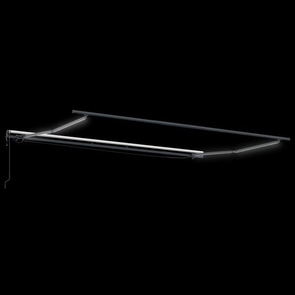 vidaXL Tkanina za tende s Svijetlo siva 400 × 300 cm Poliester