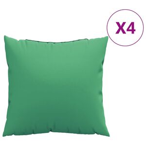vidaXL Jastuci za sofu 4 kom zeleni 40 x 40 cm od tkanine