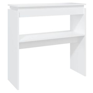 vidaXL Konzolni stol bijeli 80 x 30 x 80 cm od konstruiranog drva