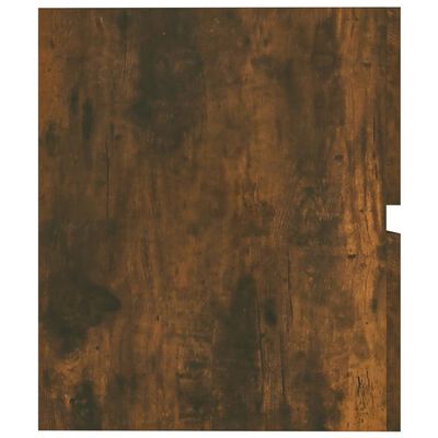 vidaXL Ormarić za umivaonik boja dimljenog hrasta 41x38,5x45 cm drveni