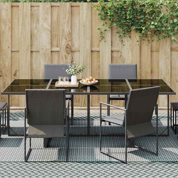 vidaXL Vanjski tepih &Scaron;evron ARAKIL Zelena i bijela 400 &times; 300 cm