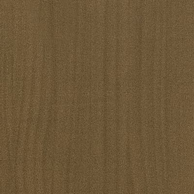 vidaXL Noćni ormarić boja meda 35,5 x 33,5 x 41,5 cm masivna borovina