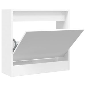 vidaXL Ormarić za cipele bijeli 60 x 21 x 57 cm od konstruiranog drva