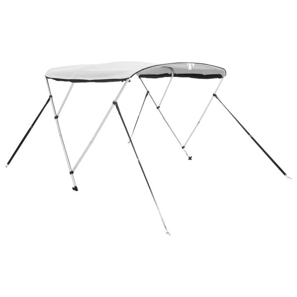 vidaXL Tenda bimini s 3 luka i mrežastim zidovima 183x(137-152)x137 cm