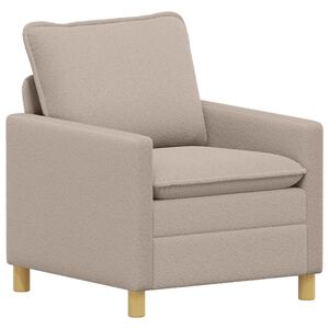vidaXL Sofa Svjetlosiva 76 x 81 x 87,5 cm Tkanina