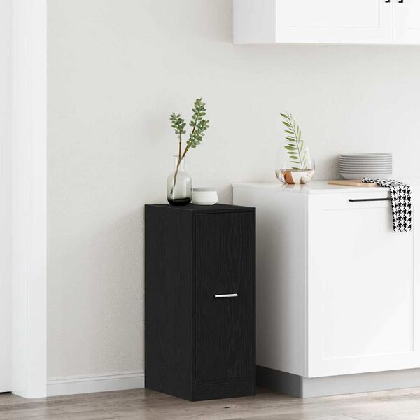 vidaXL Apoteka za pohranu Crni hrast 40 x 41 x 77.5 cm