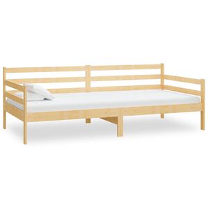 vidaXL Dnevni krevet od masivne borovine 90 x 200 cm