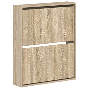 vidaXL Ormar za cipele na zidu DELFT 71 x 17 x 86 cm Konstruirano drvo
