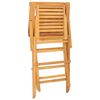 vidaXL Sklopive stolice 4 kom 56x63x90 cm Masivno drvo Teak