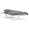 vidaXL Metalni okvir za krevet bijeli 100x190 cm
