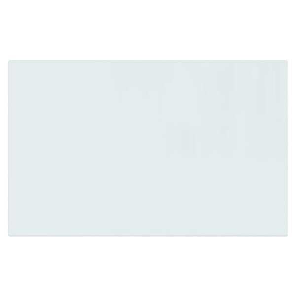 vidaXL Staklena ploča za kamin pravokutna 80x50 cm