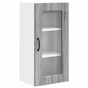 vidaXL Ploča za perilicu posuđa Kalmar Siva Sonoma 40 x 31 x 80 cm
