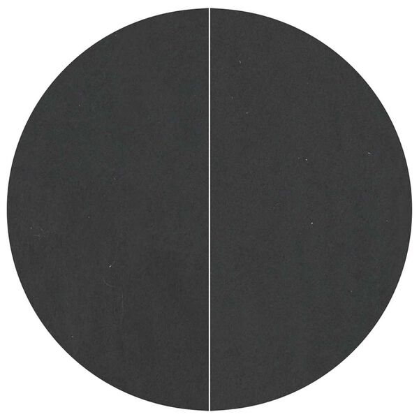 vidaXL Podni sheet za bazen Crna Ø 244 cm Poliester geotekstil