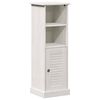 vidaXL Kupaonski ormar VIGO Bijela i antikna bijela 37 x 34 x 110 cm