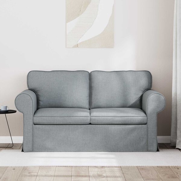 vidaXL Sofa Svijetlo siva