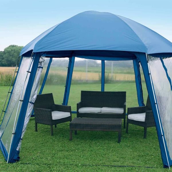 Blue Bay kućica za bazen vrsta II plava 520 x 600 x 280 cm