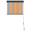 vidaXL Vanjska roleta 80 x 250 cm žuto-bijela