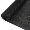 vidaXL Mreža za privatnost crna 1 x 25 m HDPE 150 g/m&sup2;