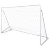 vidaXL Set nogometnog gola čelični 240 x 90 x 150 cm visokokvalitetni