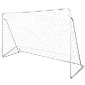 vidaXL Set nogometnog gola čelični 240 x 90 x 150 cm visokokvalitetni